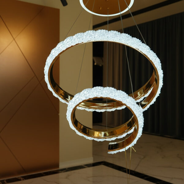 Helia Spiral Chandelier