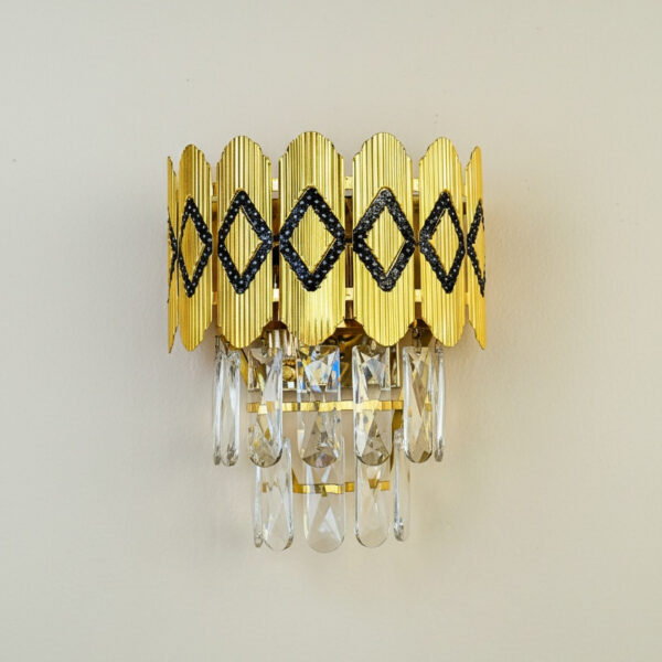 Sapphire Crest Wall Sconce
