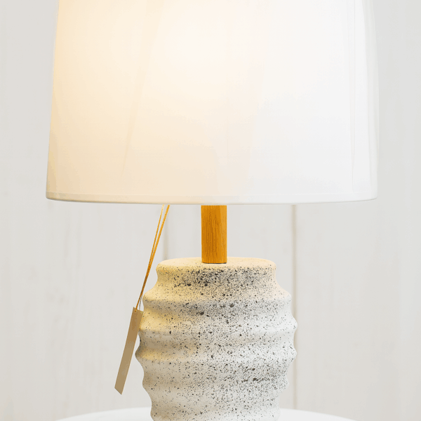 Aurelia Terra: Textured Ceramic Table Lamp