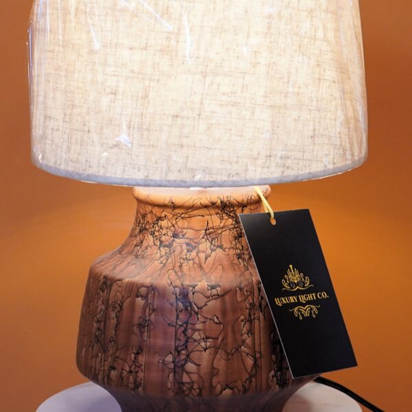 Terra Form: The Textured Ceramic Table Lamp
