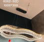 Modern Wave Crystal Chandelier