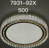 Crystal Crown Flush Mount Chandelier