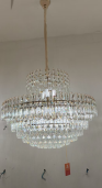 Imperial Tiered Crystal Chandelier