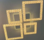 Aurum Grid Flush Mount