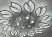 CrystalBloom Flush Mount