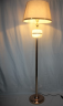 Radiant Layers: The Dual Crystal Floor Lamp