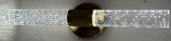 Aurelia Halo: Round-Mount Crystal Wall Sconce