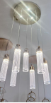 Aurelia Cascade: Multi-Drop Crystal Chandelier