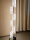 Aurelia Column: Staggered Crystal Floor Lamp