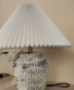 Aurelia Terra: Textured Ceramic Table Lamp