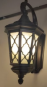 Aurelia Manor: Bronze Lattice Wall Lantern