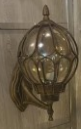 Antique Bronze Globe Wall Lantern – Regal Elegance for Outdoor Spaces