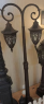 Antique Bronze Double Lantern Floor Lamp – Timeless Elegance in Every Detail