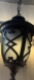 Regency Ember Twin Lantern Street Lamp – Crossed Iron & Amber Frost