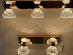 Regalia Glow Vanity Light – Mirror Gold & Crystal Edition