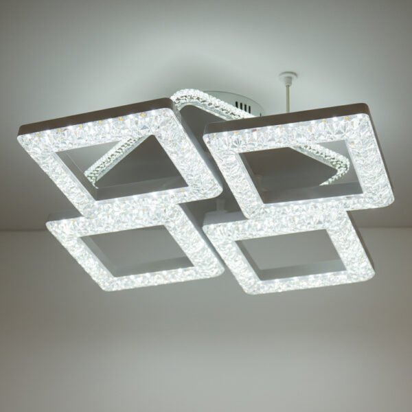 Quadria Crystal Flush Mount