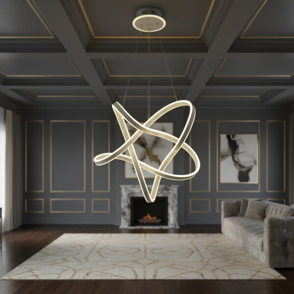 Infinity Loop Chandelier