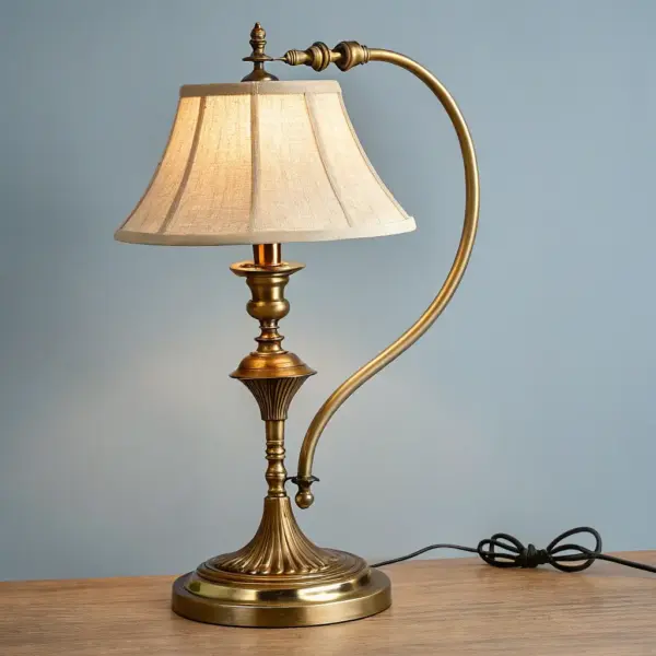 Vintage Brass Table Lamp