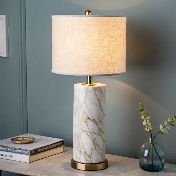 Marble Base Table Lamp