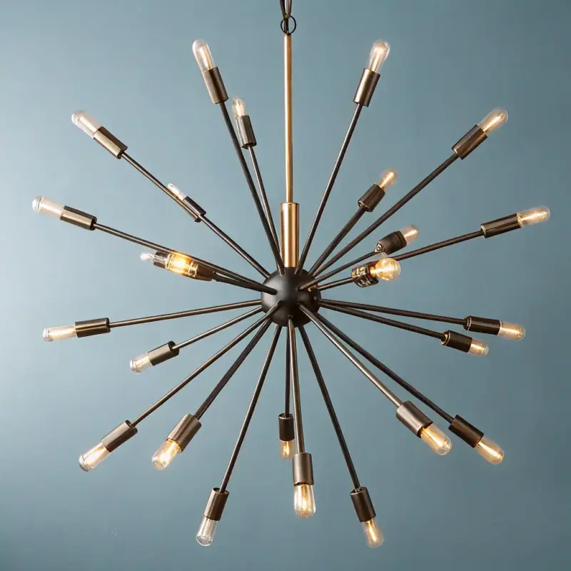 Modern Glass Chandelier
