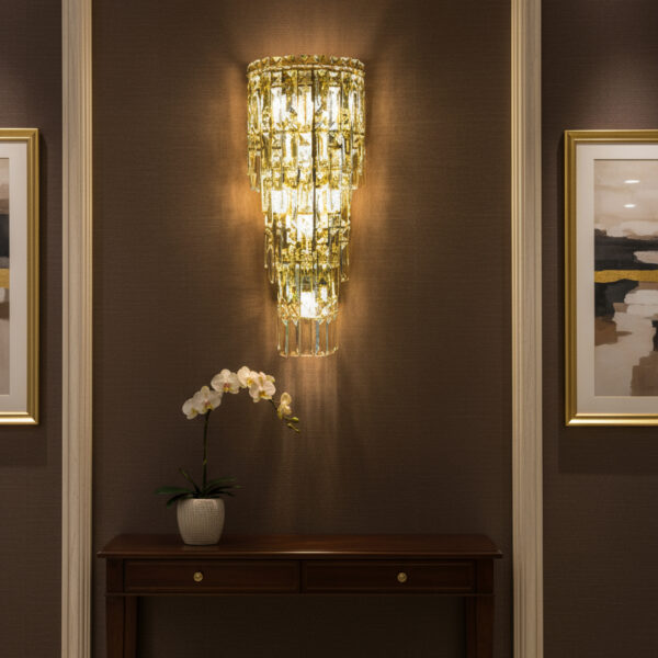 Aurora Crystal - Wall Sconce