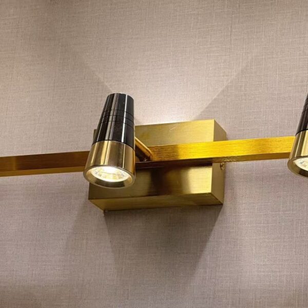 Aurora Beam Vanity Light Brushed Gold Series