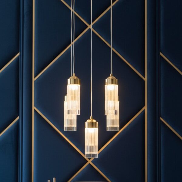 Aurelia Cascade Multi-Drop Crystal Chandelier