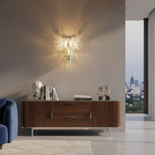 Aurora Goldfall - Wall Sconce