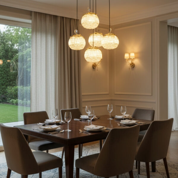 Modern Elegance Celestia Cascade Chandelier