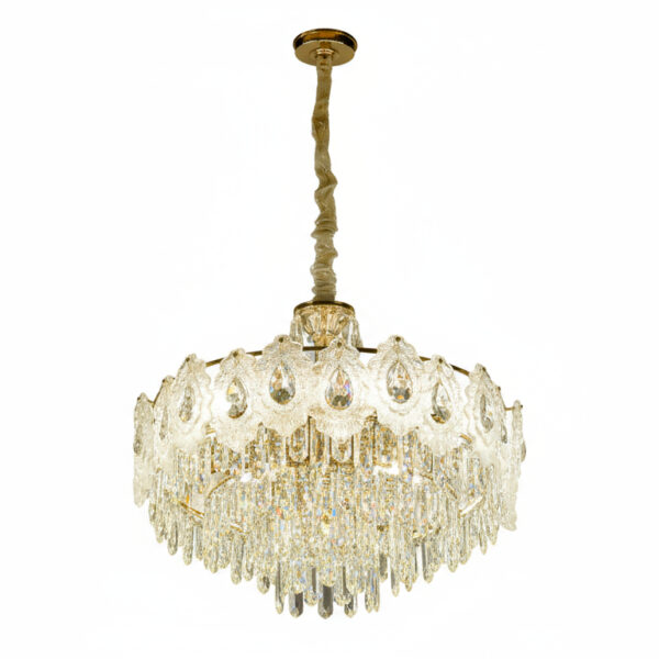 Royal Crest Crystal Chandelier